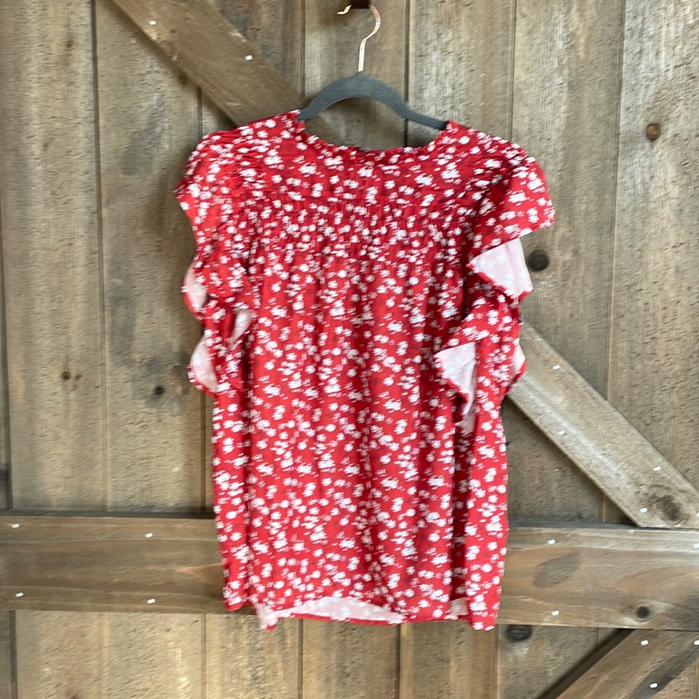 Flutter Sleeve Blouse